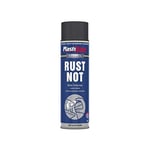 Plasti-kote 784 500ml Rust Not - Matt Black