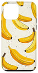 Coque pour iPhone 12 mini Forme simple de banane minimaliste à motif de fruits