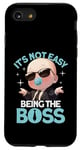 Coque pour iPhone SE (2020) / 7 / 8 Baby Boss « It's Not Easy Being The Boss » Like A Boss Kids