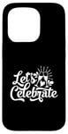 iPhone 15 Pro Let's Celebrate - New Year Wedding Anniversary Party Design Case