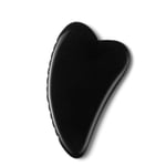 Zoe Ayla Obsidian Gua Sha With Teeth