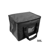 Large Cooler Cool Bag 50L/70L Black Picnic Camping Ice Drink Food Lunch Box UK