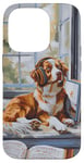 Coque pour iPhone 14 Pro Nova Scotia Retriever Toller Peinture chien amateur de musique