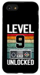 iPhone SE (2020) / 7 / 8 Level 9 Unlocked 9 Year Old Gamers 9th Birthday Gaming Case