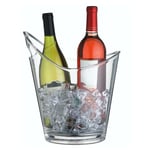 Barcraft Clear Acrylic Drinks Pail/Wine Cooler