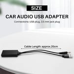 2 pcs Car Wireless Bluetooth Module Music Adapter Auxiliary Receiver Aux Audio usb 3.5Mm Socket pour E90 E91 E92 E93