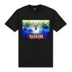 Yu-Gi-Oh! Unisex Adult TCG Supreme Celestial King Odd-Eyes Arc Ray Dragon T-Shirt - XXL