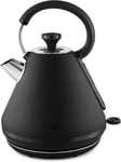 Tower Sera 1.7L 3KW Pyramid Kettle Black with Smoked Black Trim T10079BLK