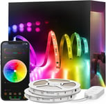 Govee 30m RGBIC LED Strip Lights, Smart Lights Work with Alexa and...