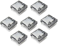 Lot De 7 Mini Lecteurs Mp3 Dfplayer Master Compatibles Avec Arduino,Carte Tf Et Lecteur Flash Usb