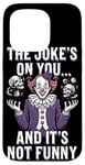 Coque pour iPhone 15 Pro Costume de clown terrifiant pour tueur de visage d'horreur