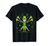 Leonardo Da Vinci Leprechaun St. Patrick's Day T-Shirt