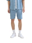 TOM TAILOR Denim Men's 1042431 Bermuda Shorts, 35629-Light Blue Chambray, M