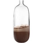 LEONARDO HOME Casolare 041671 Vase en verre Marron 50 cm