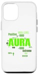 Coque pour iPhone 12/12 Pro Graphique vert Max Aura Green