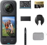 Insta360 X4 Endurance Bundle - 8K Waterproof 360 Action Camera, 4K Wide-Angle AI