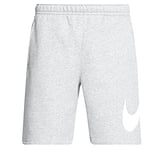 Nike M NSW Club Short Bb Gx Sport Shorts - Dk Grey Heather/White/X-Large-T