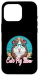 Coque pour iPhone 16 Pro Maman de cochon d'Inde pour les propriétaires de cochons d'Inde éleveurs de cochons d'Inde