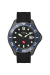 Timex Tiburn Mens Automatic Synthetic Rubber Strap Watch TW2W21100