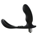 Rev-Pro Vibrating Prostate Massager with Cock Ring Penis Perineum Anal Butt Plug