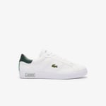 Lacoste Mens Powercourt 2.0 Trainers in White Green Leather (archived) - Size UK 6