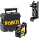 Laser vert DW088CG-XJ DEWALT - Précision +/- 0.3mm/m - Support magnétique - Avec étui de transport