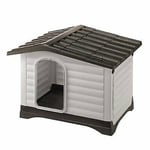 Ferplast Niche pour Chien Dogvilla 110 Couper Grand Plastique Toit Ouvrant