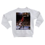 Sweatshirt Enfant Michael Jordan Poster Dunk Chicago Bulls New York