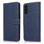 FUNHULLUN Coque pour Samsung Galaxy A04S / A13 5G, Housse en Cuir Étui Téléphone en Cuir PU Portefeuille Livre pour Samsung Galaxy A04S / A13 5G - Bleu