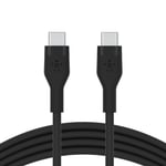 Belkin BoostCharge Flex silicone USB C charger cable, USB-IF certified USB type 