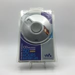 Rare New Sony CD Walkman Portable Personal CD/CD-RW Player - Silver (D-EJ120/SC)