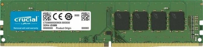 Crucial 8GB (1x 8GB) 3200MHz DDR4 Ram