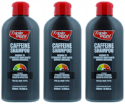 Caffeine Shampoo Keratin Protein Promotes Hair Growth Stimulate Roots 250ml x  3