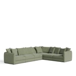 NO GA - Pavarotti 6-Seater Corner - Shadow Green - Soffor - NO GA Studio - Grön