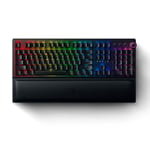 Clavier Razer Blackwidow V3 Pro USB + RF sans fil + Bluetooth Qwerty Anglais américain euh. noir