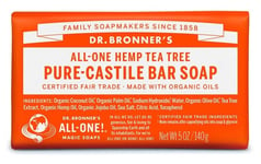 Dr Bronner Tea Tree Såpe 140 Gr