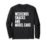 Model Cars I Love Model Cars for Men and Boys Long Sleeve T-Shirt