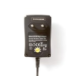 Universal nätadapter | 18 W | 3 - 12 V DC | 1.80 m | 2.1 A | 6 plug(s) | Svart