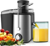 PureMate 600W Juicer Machine Fruit Veg & Citrus Centrifugal Electric Extractor