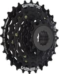 Shimano HG200 7 Speed Bike Cassette MTB Hybrid 12-28T Sprocket Black - UK Stock