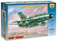 1:72 Zvezda Mig-21 Bis Fishbed-L Kit ZS7259 Model