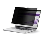 StarTech.com Filtre de Confidentialité, MacBook Air 2023/24 15", Protecteur d'Écran Magnétique, Réduction de la lumière Bleue