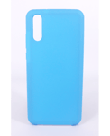 Coque Silicone Gomme Intérieur Façon Velours Huawei P20 - Bleu Ciel