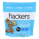 Doctor In The Kitchen Organic Flax Seed Crackers Sea Salt 5 Oz(Case Of 6)