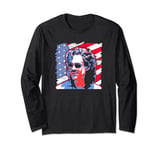 Stranger Things Billy Hargrove Flag USA Boy Americana Long Sleeve T-Shirt