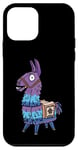 Coque pour iPhone 12 mini Victory Royale / Pinata lama / Battle Royale Crown