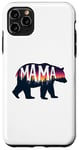 iPhone 11 Pro Max MAMA BEAR Women Scenic Christmas Pajama Family Mom Gift Case