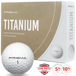 MASTERS PRISMA TITANIUM DISTANCE GOLF BALLS / WHITE / MULTIBUY DOZEN DEALS