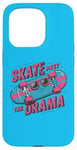 iPhone 15 Pro Skate Past The Drama Funny Skate Design Case