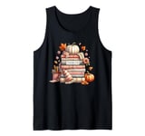 Fall Colors s I Love Fall s Books & Pumpkins Tank Top